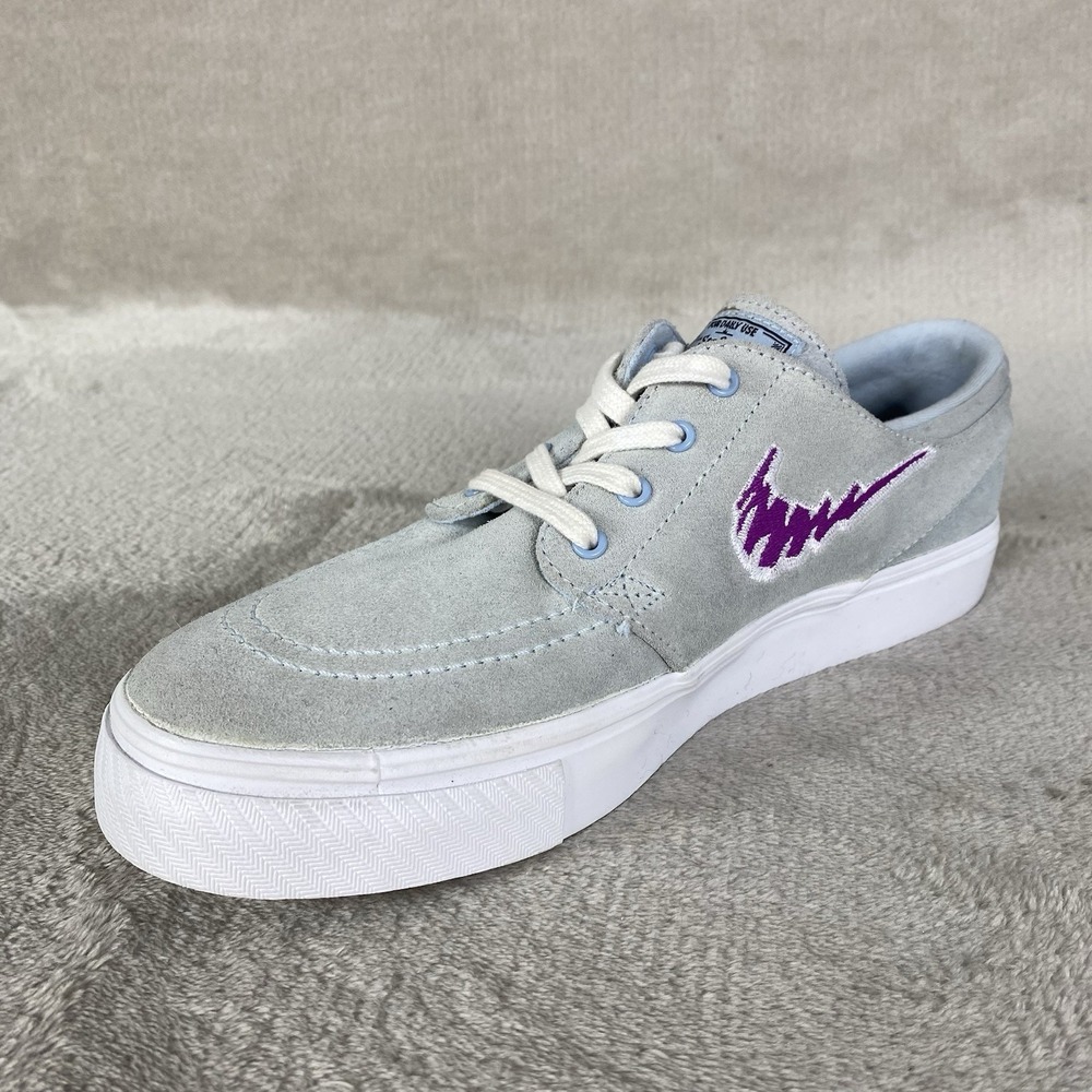 Nike SB Stefan Janoski Boys Kids Sneakers Shoes Size 7Y Gray Armory Suede - Picture 4 of 10